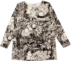 Muumi naisten tunika Sonja Rubiini 590693 - Kitti - 1