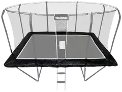 Trampoliinin reunapehmuste stratos suorakaide trampoliini 277x477 cm premium black line - 2