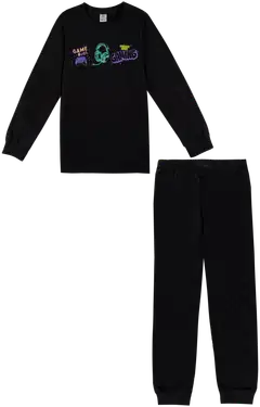 House lasten pyjama Pelaaja 232H382615 - Moonsless Night - 1