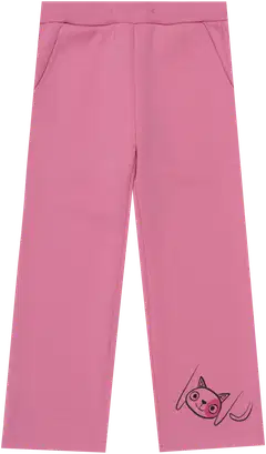 Ciraf lasten leveät scuba-housut 25TC262824 - 16-2215tcx cashmere rose - 1