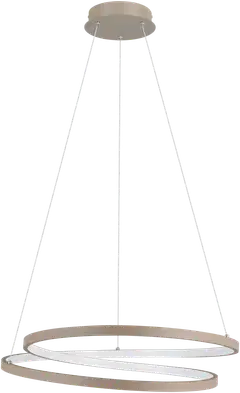 EGLO riippuvalaisin Ruotale LED 36W 55 cm hiekka - 1