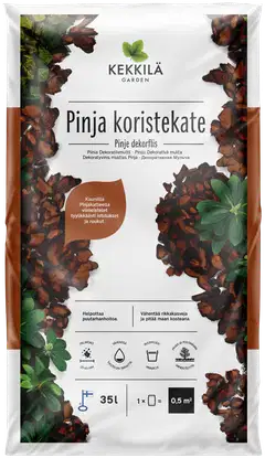Kekkilä Pinja koristekate 35 l, lava 32 säkkiä - 2
