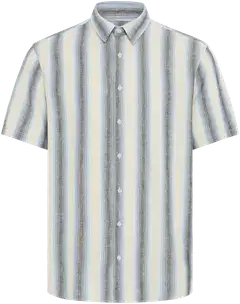 Blend miesten LH pellavapaita raita BHBOBBY - Copen Blue - 1