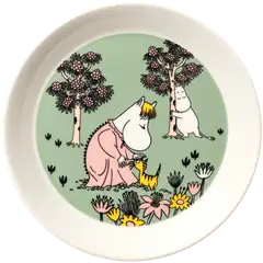 Moomin Arabia Muumi Hellyys lautanen 19cm - 1