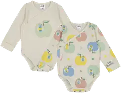 Ciraf vauvojen kietaisubody Omppu 250B260160 2-pack PatternLab - Multicolor - 1