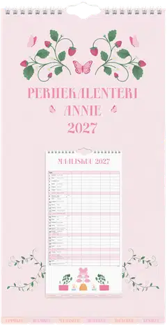Burde Perhekalenteri 2027 Annie - 1