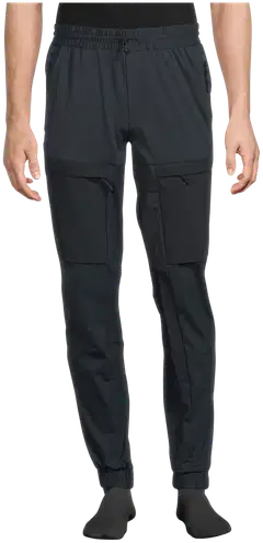 Luode12 miesten retkeily- ja ulkoiluhousut 204L112656 - Jet Black - 1