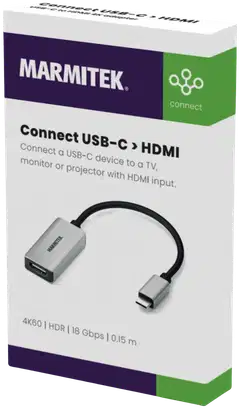 Marmitek Connect USB-C HDMI Adapteri - 4