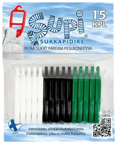 Supi sukkapidike 15 kpl, erilaisia - 5