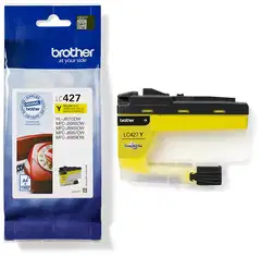 Brother mustepatruuna LC427Y keltainen - 2
