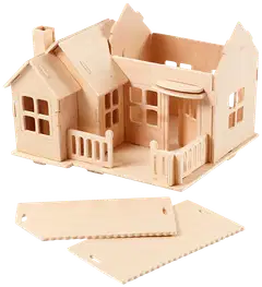 Creativ Company 3d-palapeli talo terasseineen miniatyyri - 5