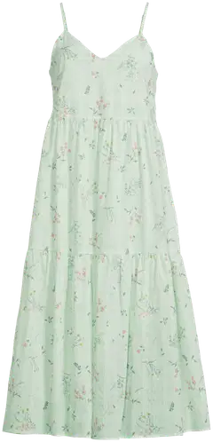 WKLY. naisten pitkä mekko 218W160449 - Green - 2