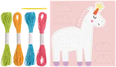 Hahmokirjontasetti lapsille, Yksisarvinen - 2