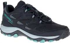 Merrell West Rim Sport Stretch Gtx naisten ulkoilu - ja kävelyjalkineet pikanauhalla - BLACK - 1