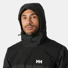 Helly Hansen miesten fleece vuorattu kuoritakki Vancouver Fleece Lined 54269 - Ebony - 5