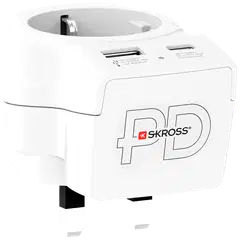 Skross Eurooppa - UK - USB -adapteri - 2
