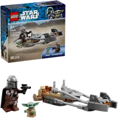 LEGO® Star Wars TM 75436 Mandalorialaisen ja Grogun kiituripyörä - 1