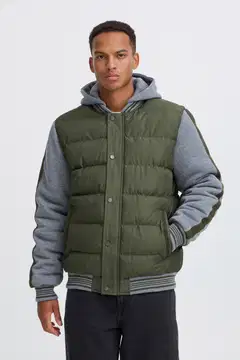 Blend miesten toppatakki jersey hihoilla - Deep Depths - 3
