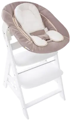 Hauck sitteri ja syöttötuolin istuin Alpha beige - 8