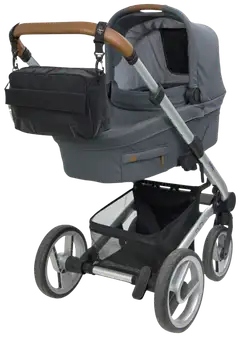 Lässig hoitolaukku Organizer 2-in-1 musta - 4