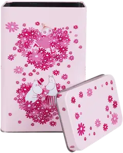 Martinex Muumi Kukkasydän kahvipurkki - 4