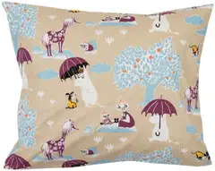Moomin Arabia Muumi tyynyliina 50x60cm Sateenvarj.GOTS - 1