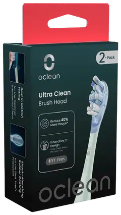 Oclean Ultra Clean -harjaspää, 2 kpl, Vihreä - 3