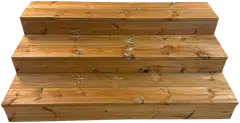 PatioN°rd Nousu ulkoporras 3 askelmaa 150cm - 2