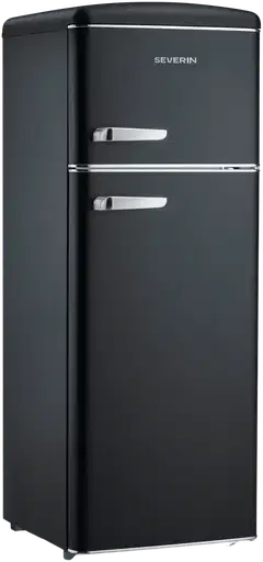 Severin jenkkikaappi retro RKG8949, 162L+44L, musta - 1