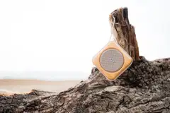 House of Marley Bluetooth kaiutin Roots, beige/puu - 7