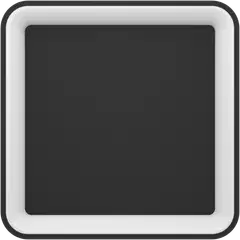 EGLO kattovalaisin Loretello LED 12W 35x35 cm musta/valkoinen - 3