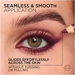 L'Oréal Paris Haute Couleur Silmänrajauskynä 130 Bleu Suede 1,2 g - Bordeaux Cashmere - 4