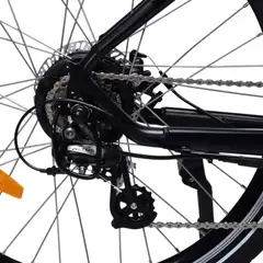 Swoop sähkömaastopyörä MTB 26" 7-vaihdetta musta - 4