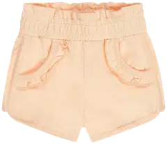 Dirkje lasten collegeshortsit frilloilla N58320-35 - Peach - 1