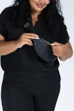 House naisten juhlahousut 222HP10730, D-mitoitus - BLACK/LUREX - 4