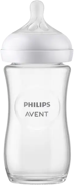 Philips Avent Natural Response lasinen tuttipullo 240ml - 7