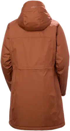 Helly Hansen naisten pitkä kevytvanutakki Westport Ins Coat 53298 - Iron Oxide - 2