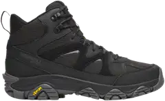 Merrell miesten vedenpitävä pitopohjakenkä Thermo Snow Grip Mid Waterproof - BLACK - 1