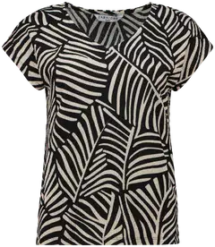 Zabaione naisten paitis Da44nita - P palm black nature - 1