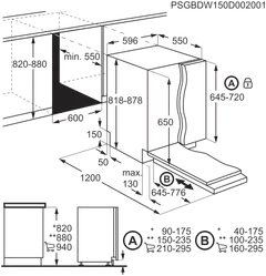 Electrolux 60cm leveä integroitu astianpesukone EES48400L valkoinen - 6