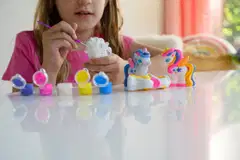 4M 3D Mould & paint kipsivalu-setti kimaltelevat yksisarviset - 3