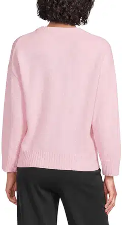 House naisten neule Fluffy-O - L.pink - 3