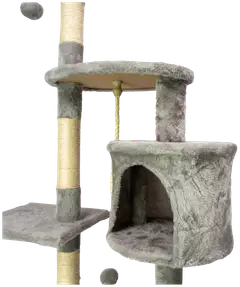 Trekker kissan kiipeilypuu Home 112 cm harmaa - 3