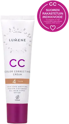 Lumene CC Color Correcting Meikkivoide SK20 4 Tan 30 ml - 1