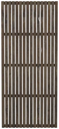 Näkösuoja ritilä, tumman harmaa, 179x80x2cm - 1