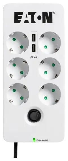 Eaton ylijännitesuoja Protection Box 6 TEL@ USB DIN - 1