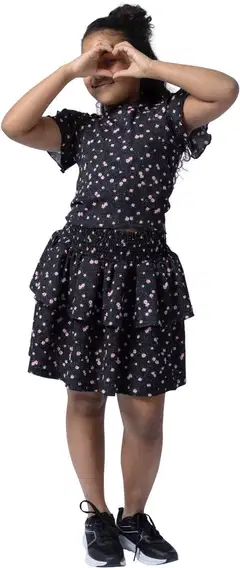 House lasten paita 23TH172631 - black/pink - 4