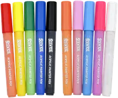 Scentos tuoksuvat akryylimaalitussit 5 kpl - 1