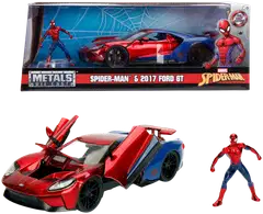 Jada Marvel Spider-Man ja 2017 Ford GT, 20 cm, 1:24, die-cast - 1