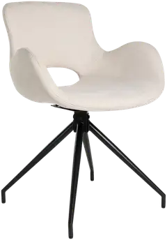 EGLO tuoli Bulacan 58x58 cm valko/musta - 1